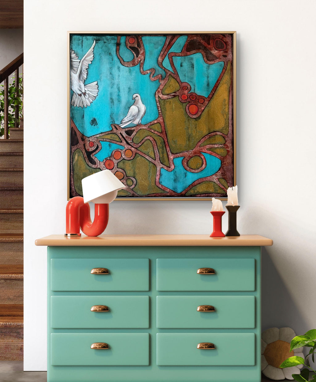 Freedom Flight – Handmade Art with Doves