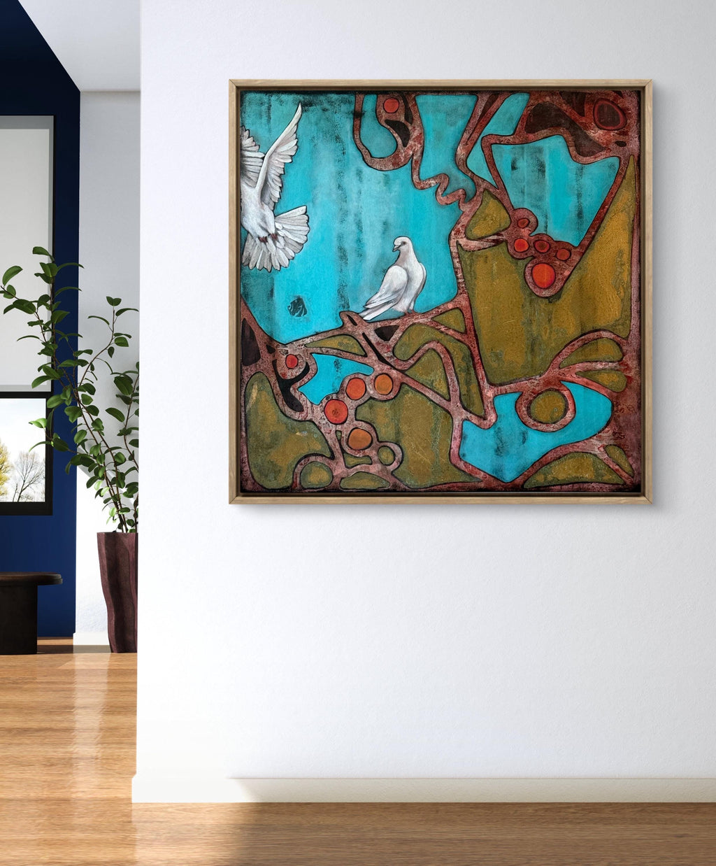 Freedom Flight – Handmade Art with Doves