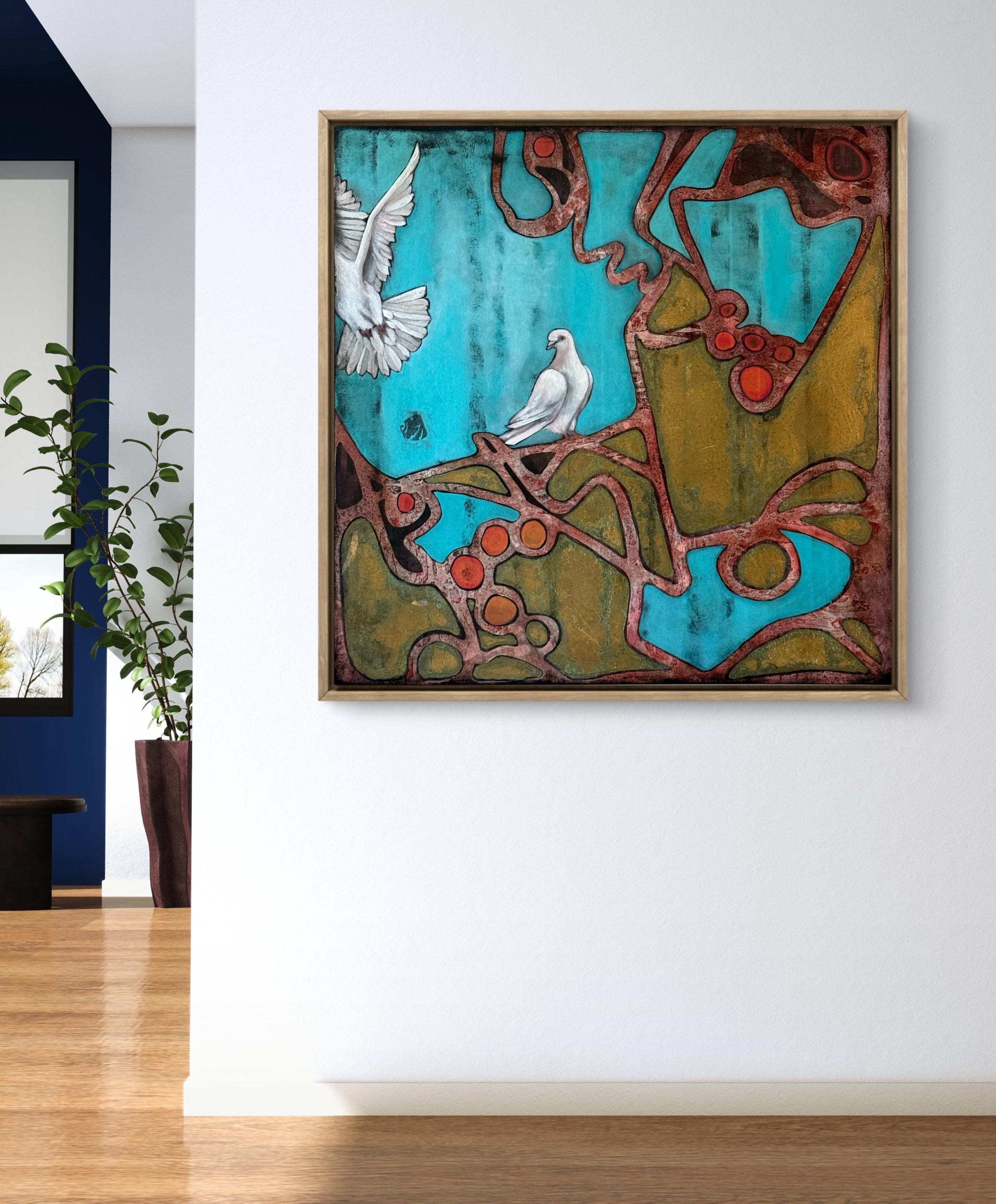 Freedom Flight – Handmade Art with Doves