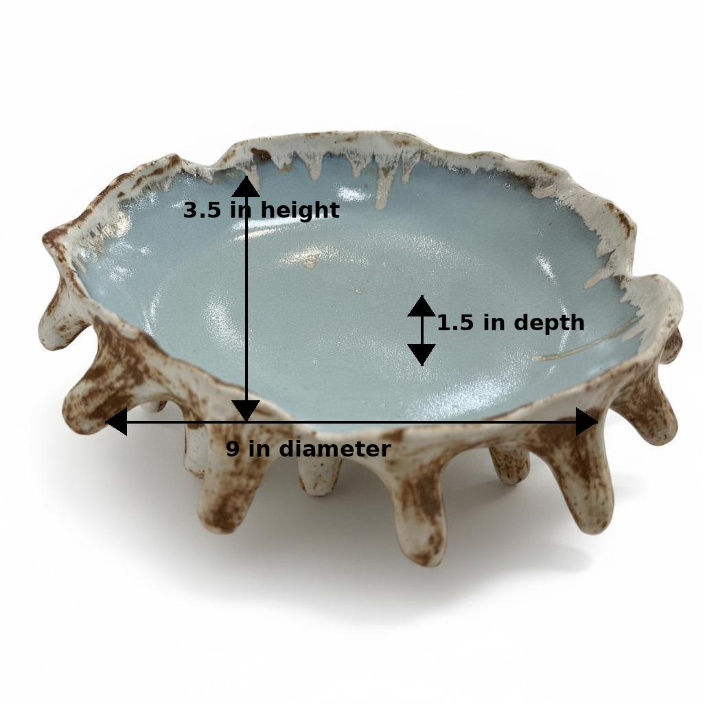 Handmade Organic Ceramic Bowl