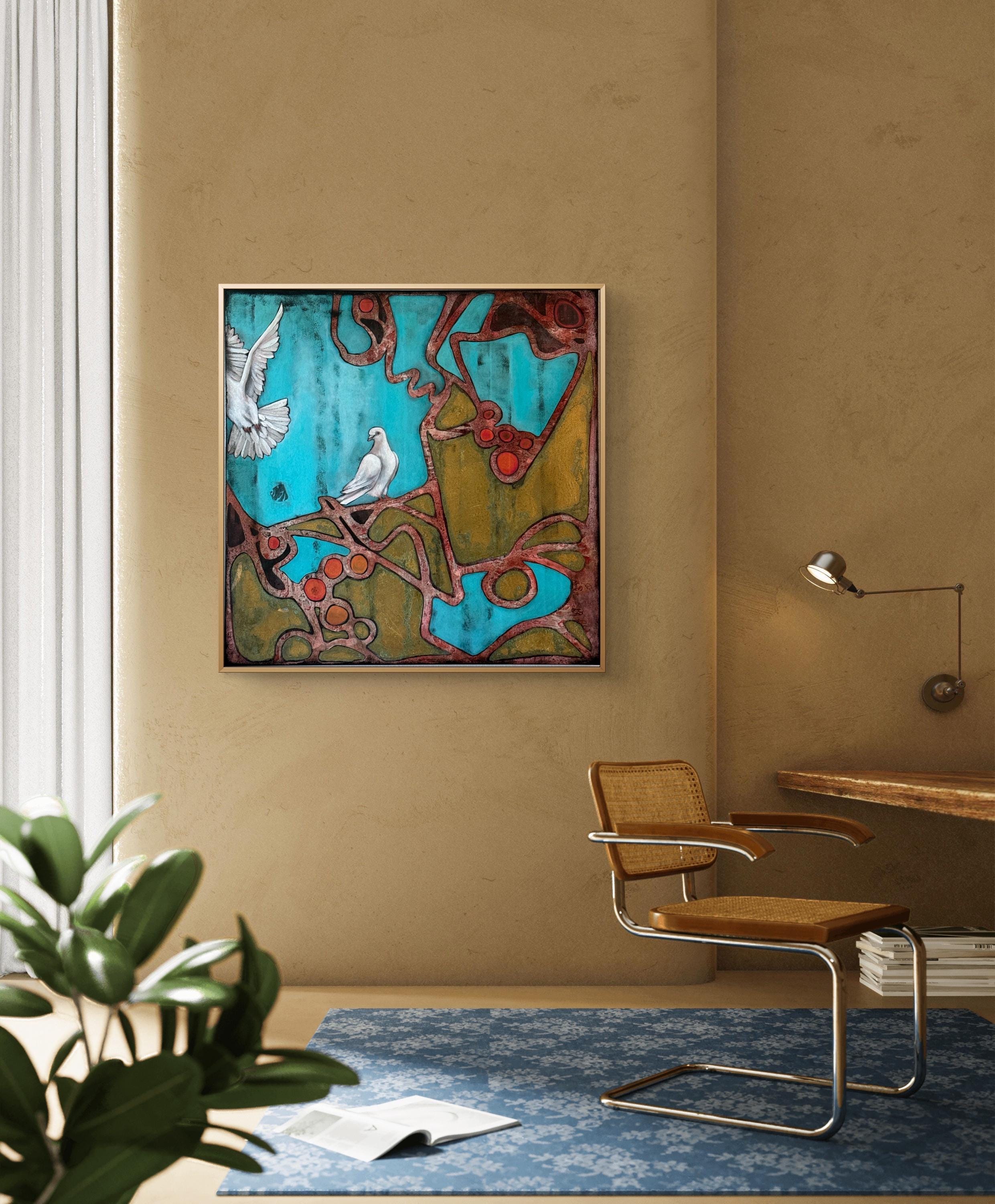 Freedom Flight – Handmade Art with Doves