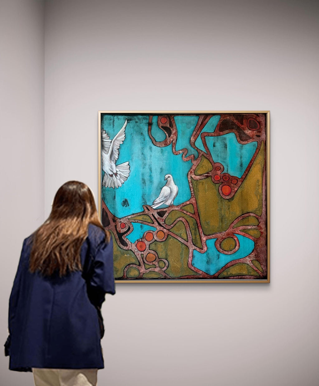 Freedom Flight – Handmade Art with Doves