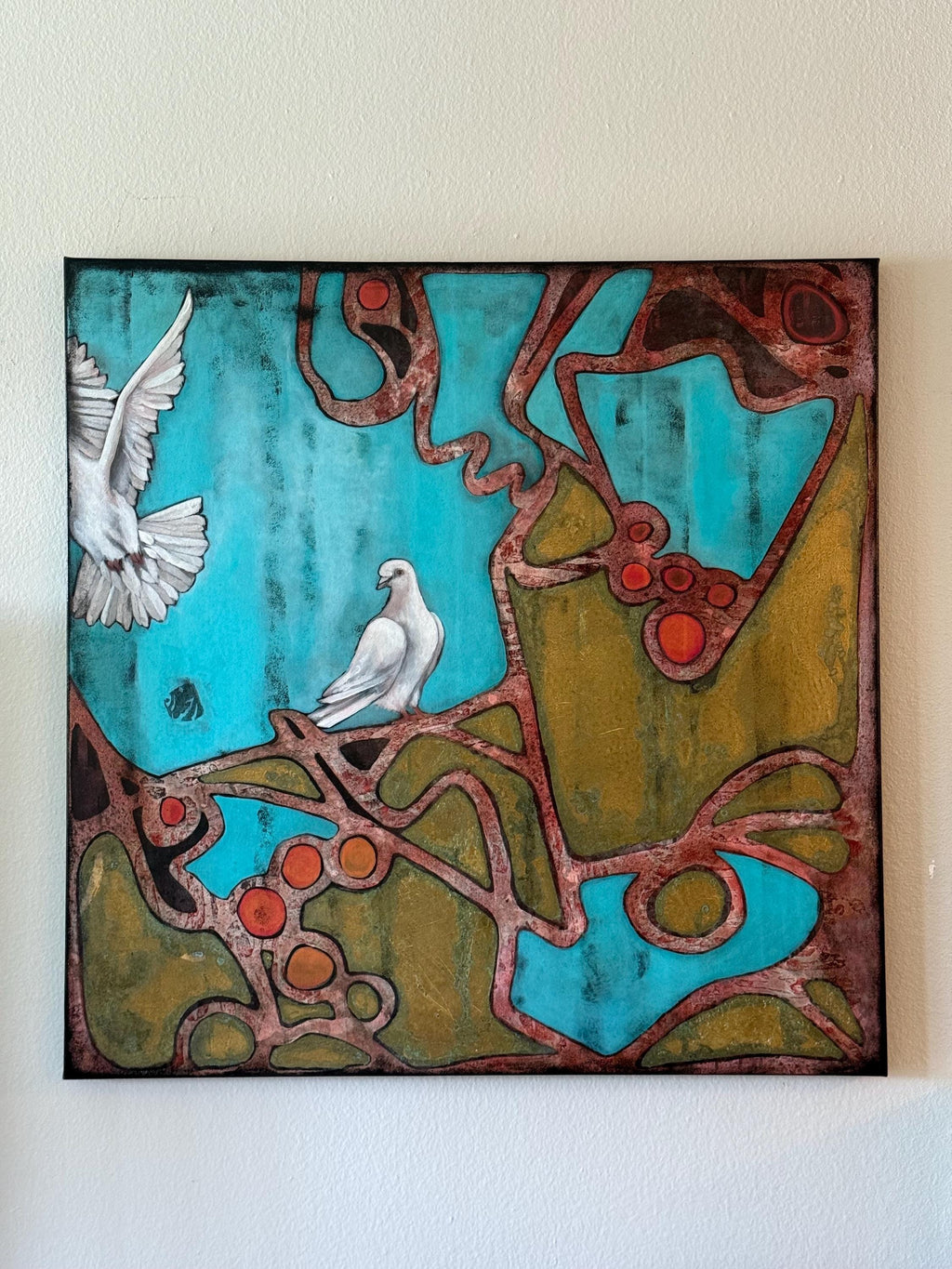 Freedom Flight – Handmade Art with Doves