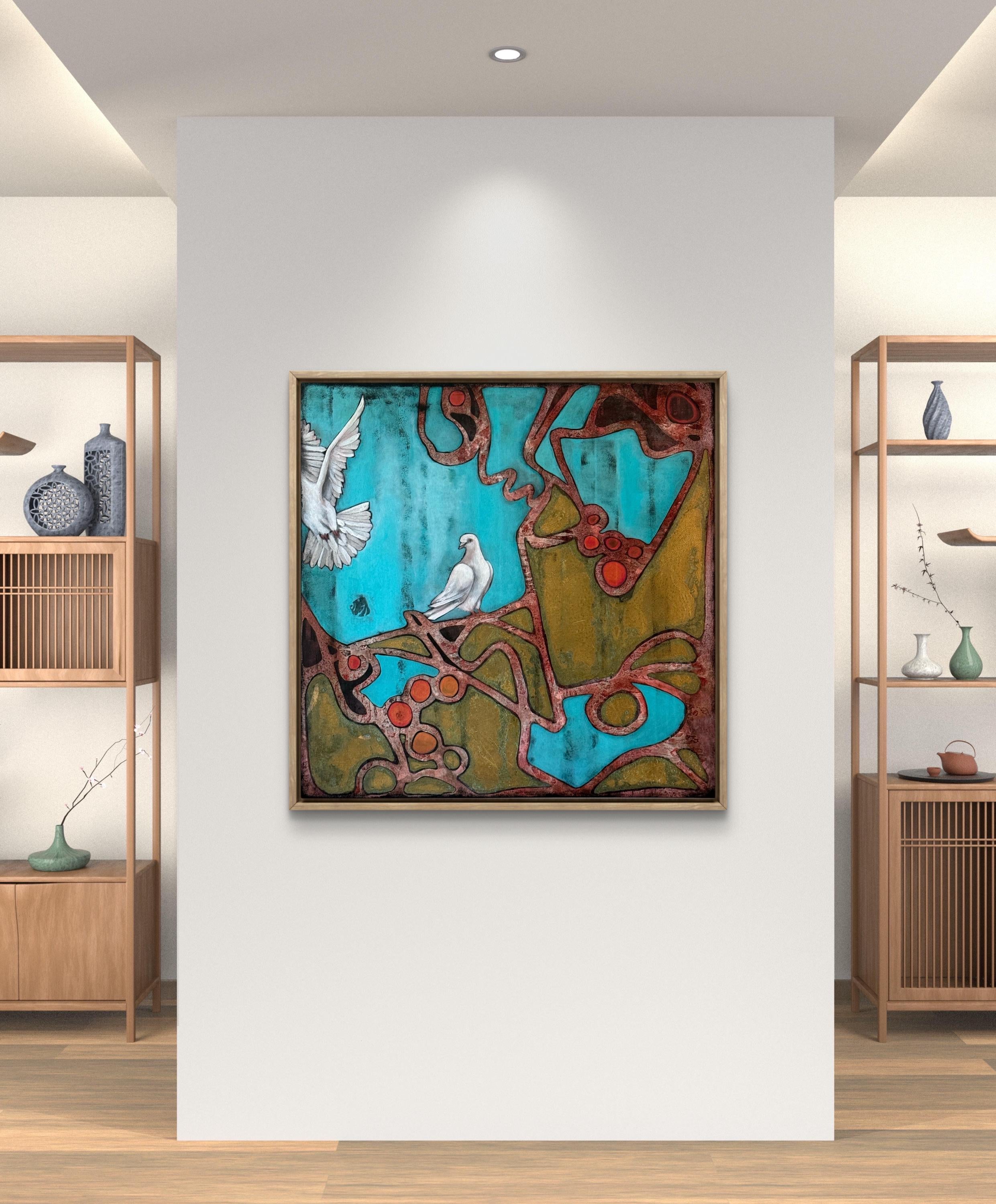 Freedom Flight – Handmade Art with Doves