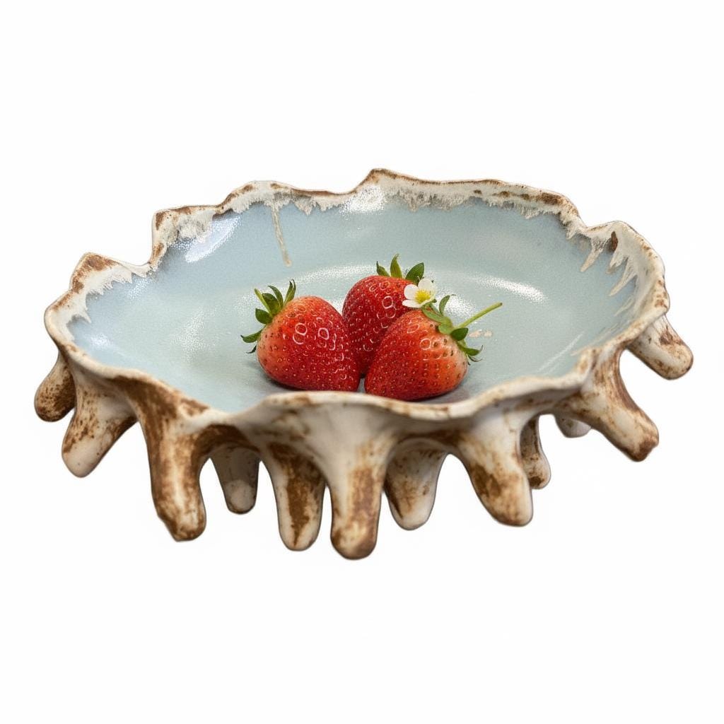 Handmade Organic Ceramic Bowl