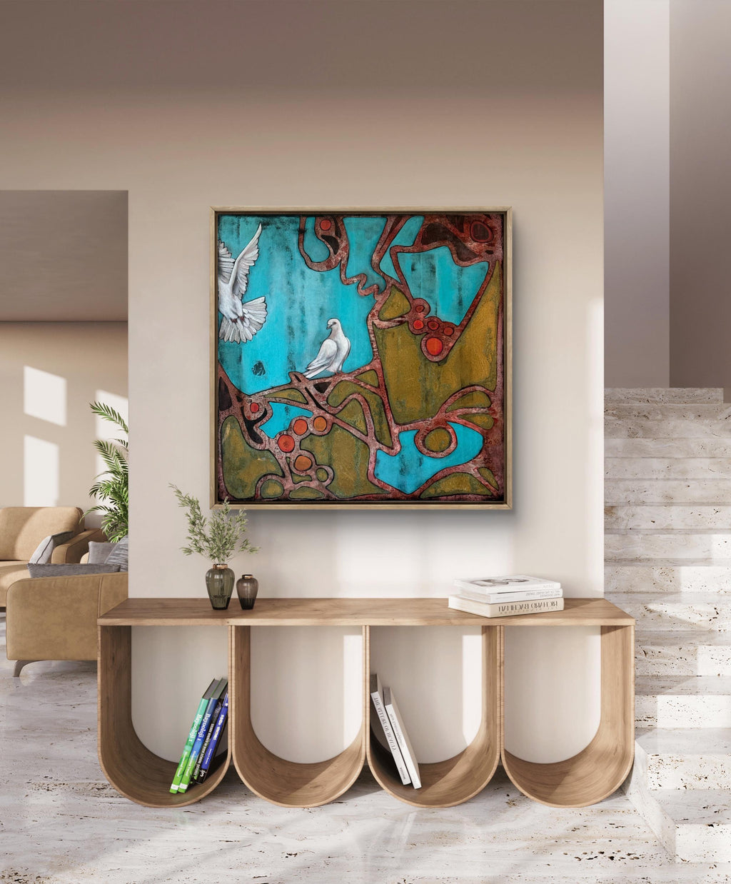 Freedom Flight – Handmade Art with Doves