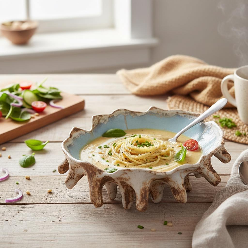 Handmade Organic Ceramic Bowl