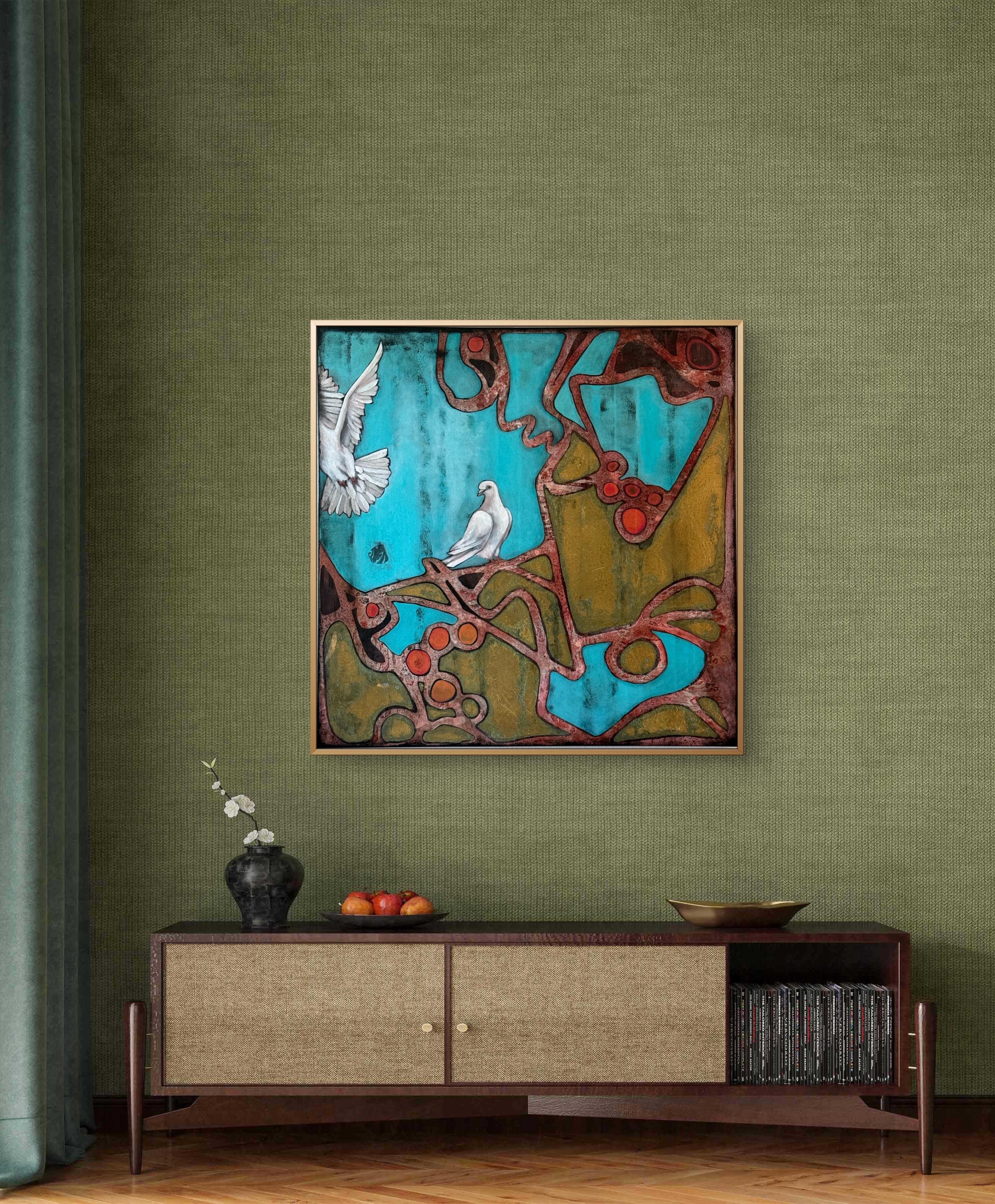 Freedom Flight – Handmade Art with Doves